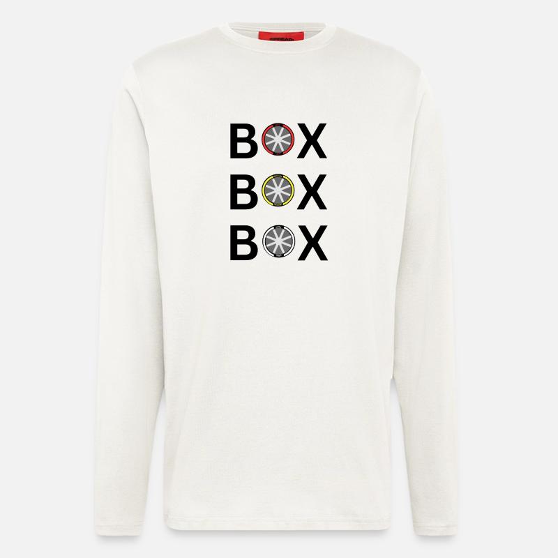 Stufenrad: Soft Medium Hard - Langarmshirt - made by SPREAD  - OFF WHITE