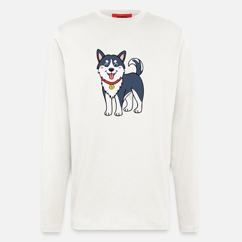Husky (comic) - Longsleeve - made by SPREAD - OFF WHITE