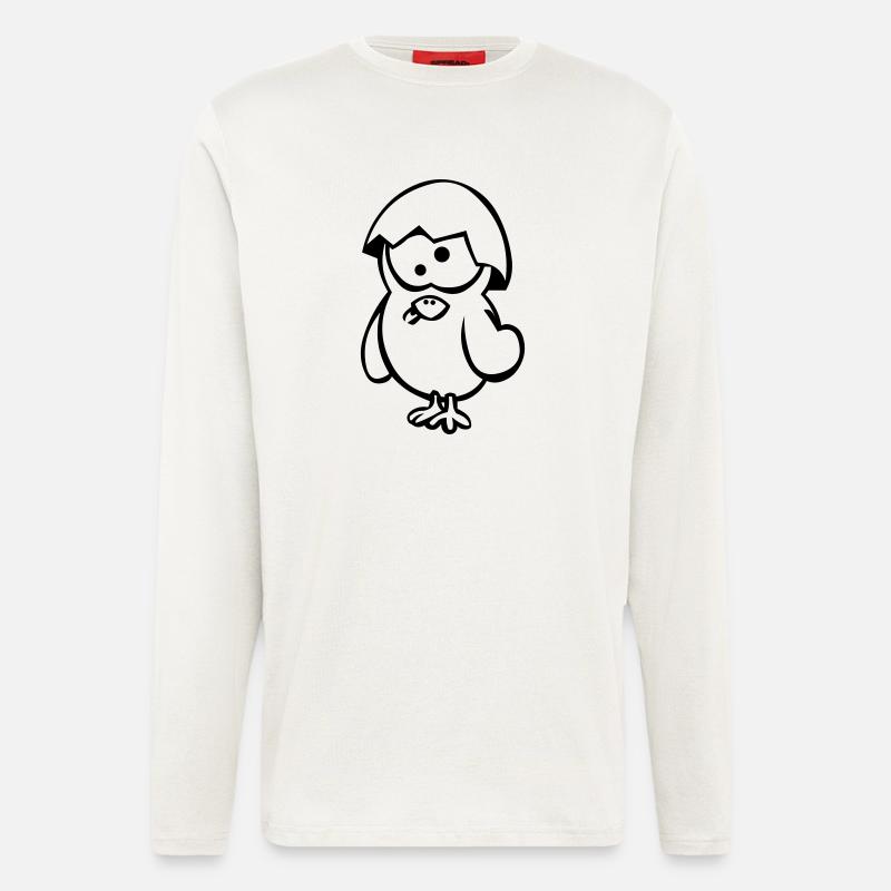Crazy Chick - Langarmshirt - made by SPREAD  - OFF WHITE