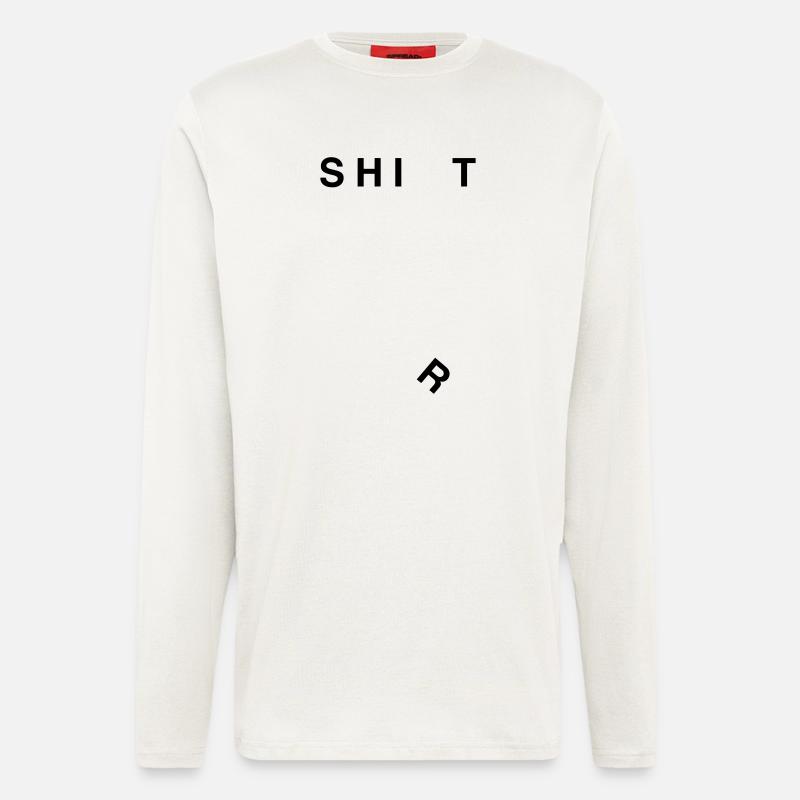 Shit - Langarmshirt - made by SPREAD  - OFF WHITE