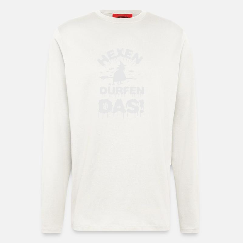 Hexen dürfen das! - Langarmshirt - made by SPREAD  - OFF WHITE
