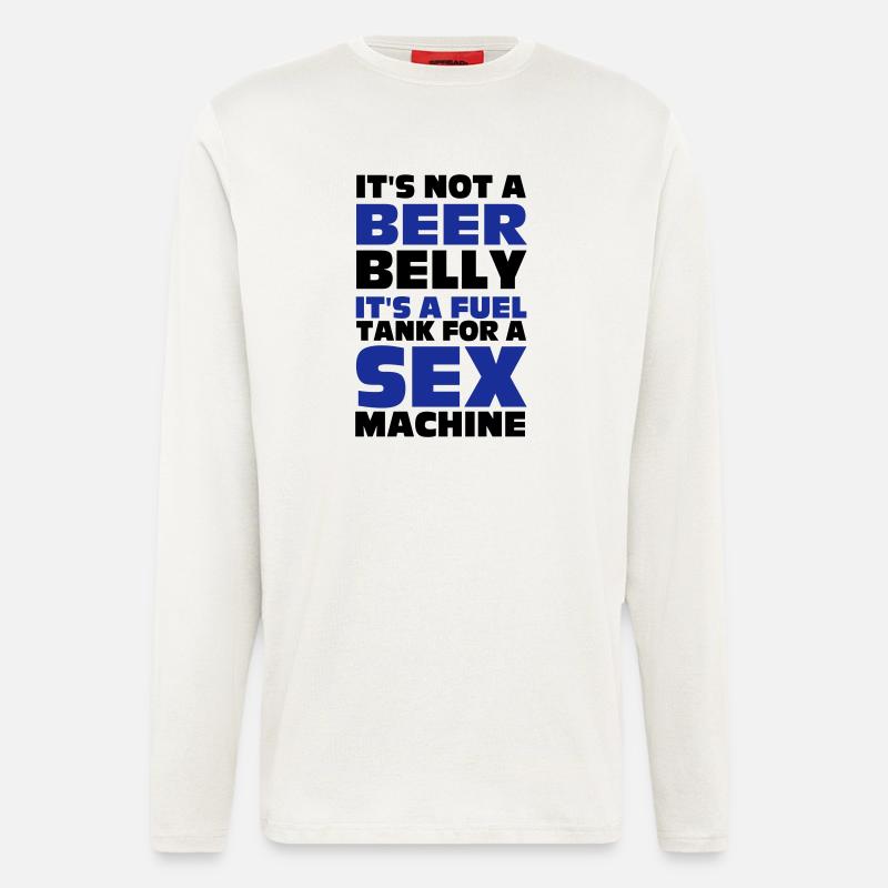 Beer Belly - Langarmshirt - made by SPREAD  - OFF WHITE