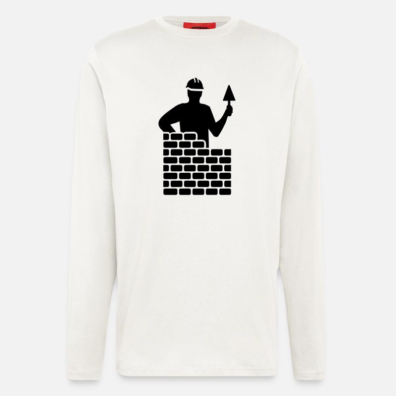 Brick layer - Longsleeve - made by SPREAD  - OFF WHITE