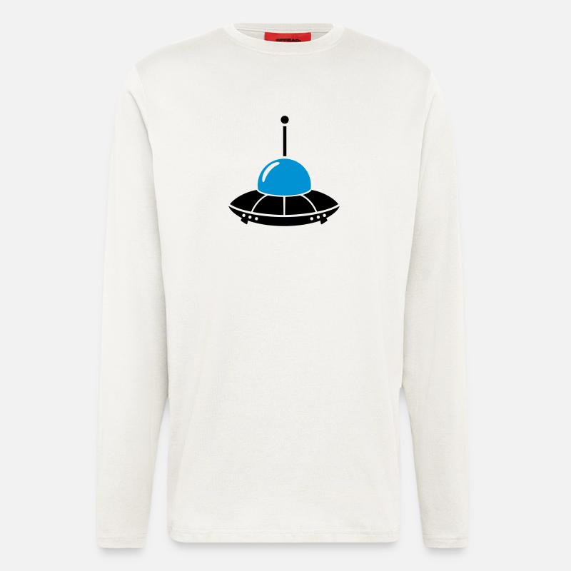 UFO - Langarmshirt - made by SPREAD  - OFF WHITE