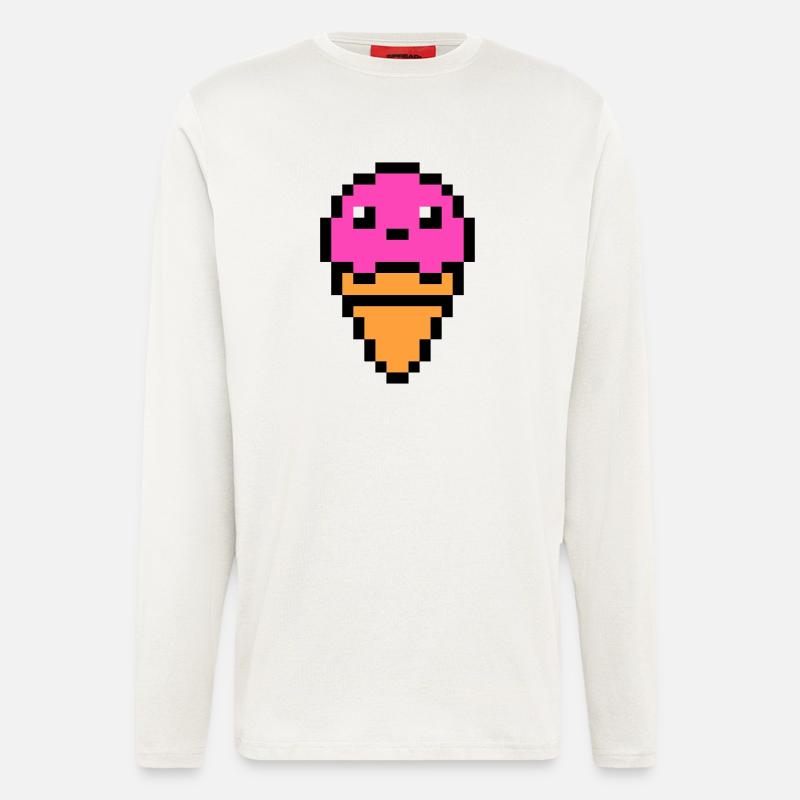 ice cream - Longsleeve - made by SPREAD - OFF WHITE