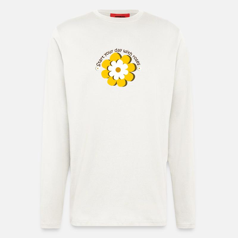 Flower Day - Longsleeve - made by SPREAD  - OFF WHITE