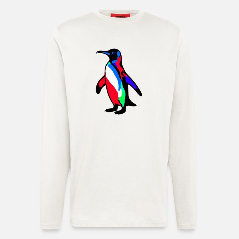 Penguin - Longsleeve - made by SPREAD  - OFF WHITE