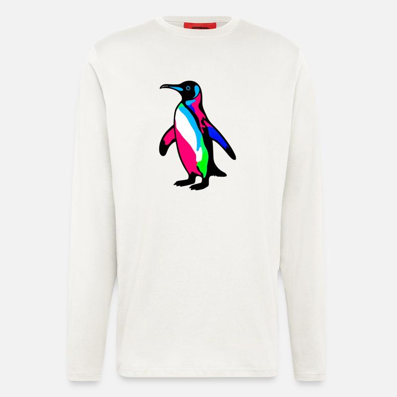 Penguin - Longsleeve - made by SPREAD  - OFF WHITE