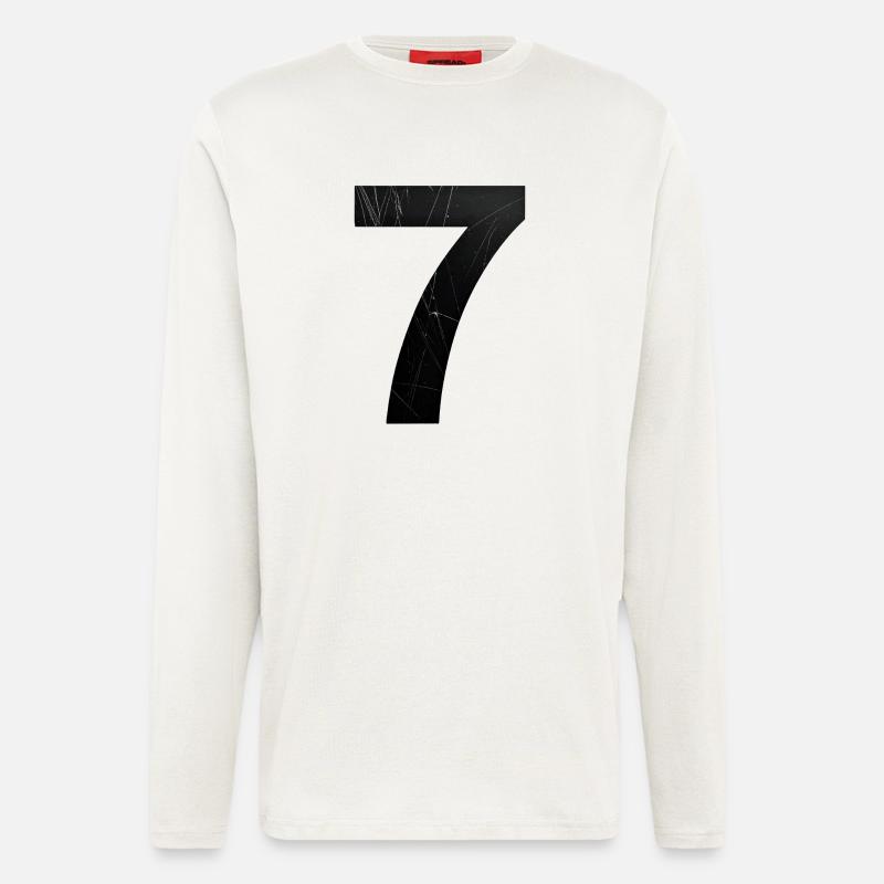 Grunge Seven Scratches - Longsleeve - made by SPREAD  - OFF WHITE