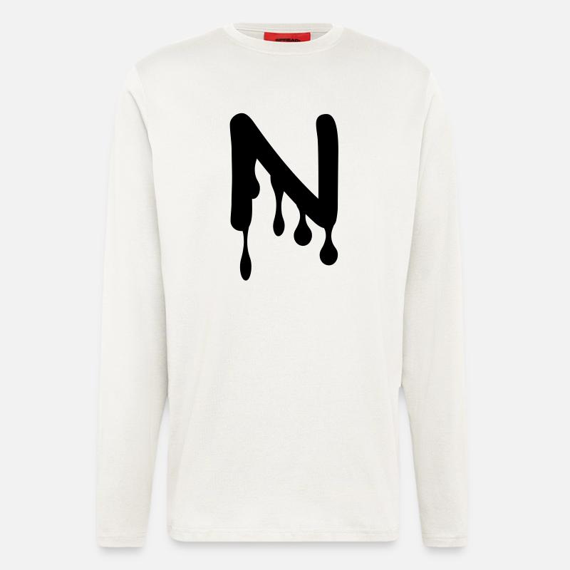n_comic_graffiti - Langarmshirt - made by SPREAD  - OFF WHITE