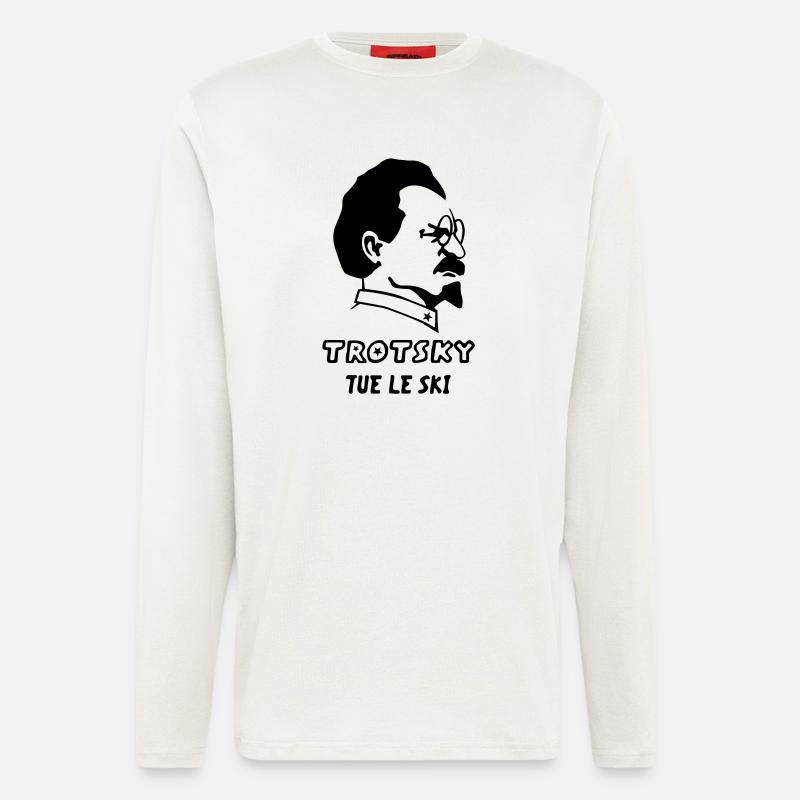 Trotsky - Longsleeve - made by SPREAD  - OFF WHITE