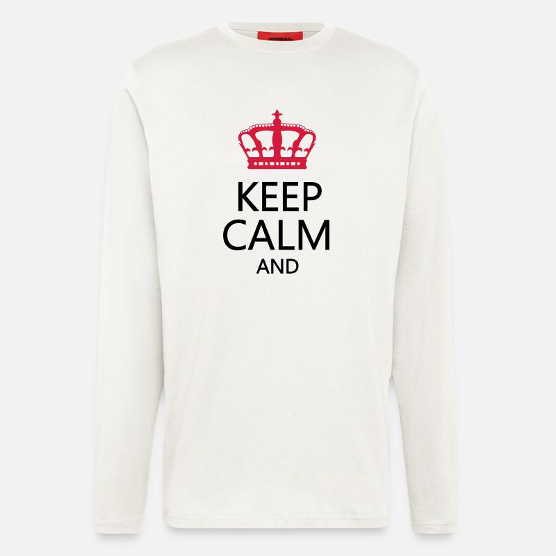 keep_calm2 - Langarmshirt - made by SPREAD  - OFF WHITE