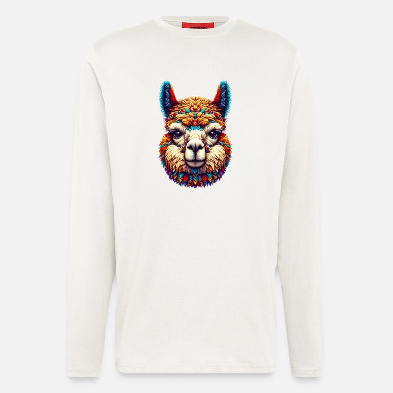 Alpaca - Longsleeve - made by SPREAD  - OFF WHITE
