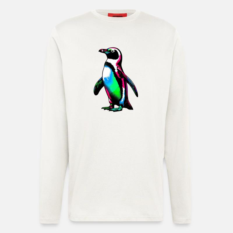 Penguin - Longsleeve - made by SPREAD  - OFF WHITE