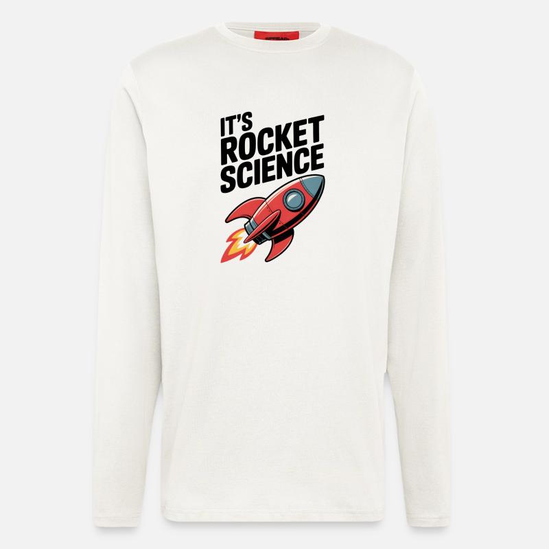 It’s Rocket Science - Longsleeve - made by SPREAD  - OFF WHITE
