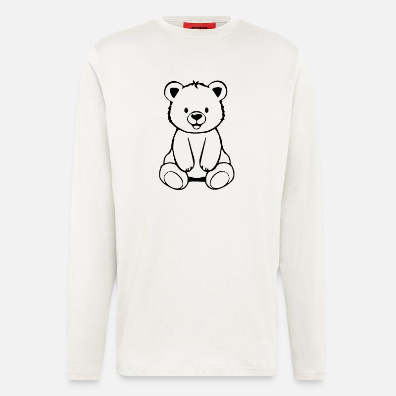 Bear Bear - Longsleeve - made by SPREAD  - OFF WHITE