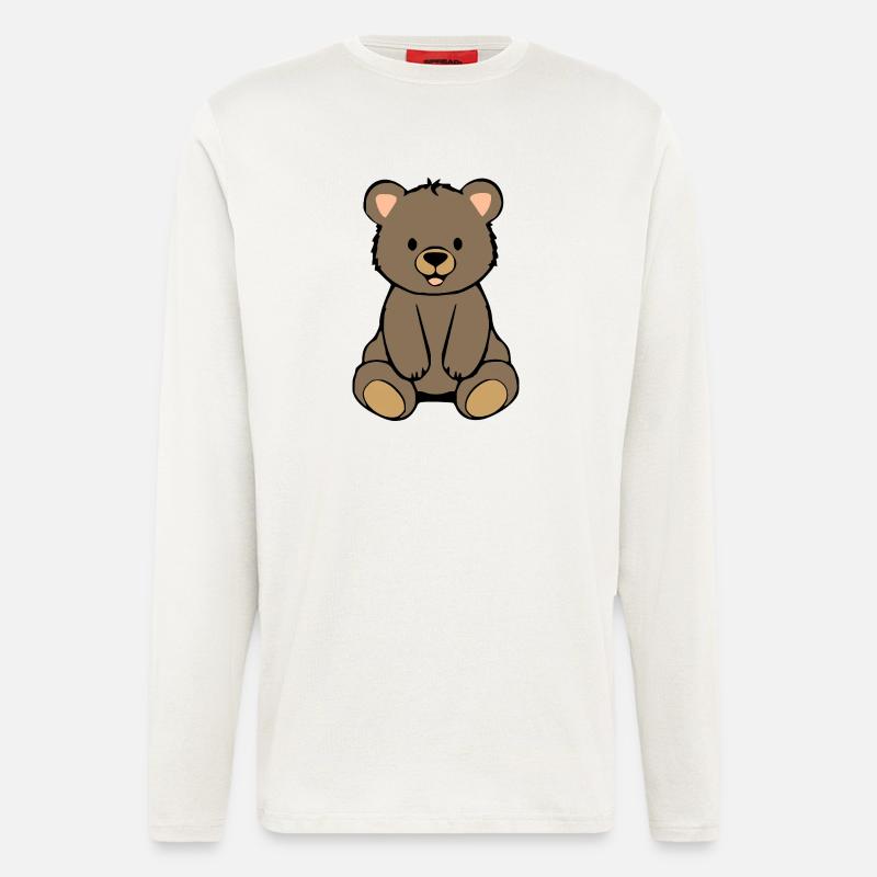 Bear Bear - Longsleeve - made by SPREAD  - OFF WHITE