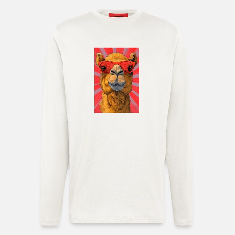 Kamel - Langarmshirt - made by SPREAD  - OFF WHITE