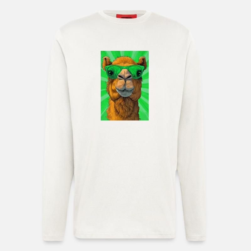 Kamel - Langarmshirt - made by SPREAD  - OFF WHITE