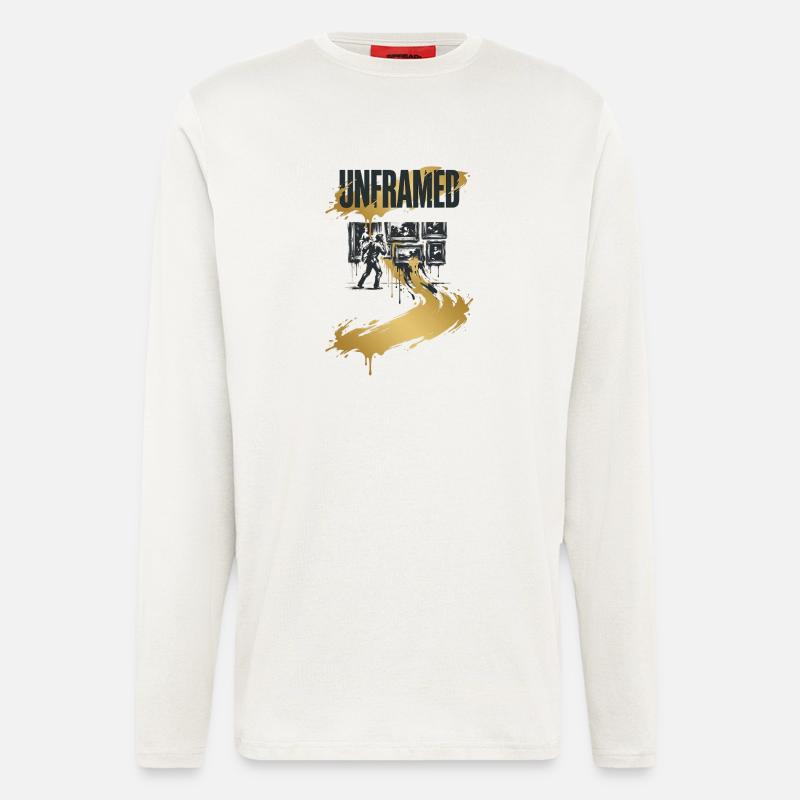 Unframed - Langarmshirt - made by SPREAD  - OFF WHITE