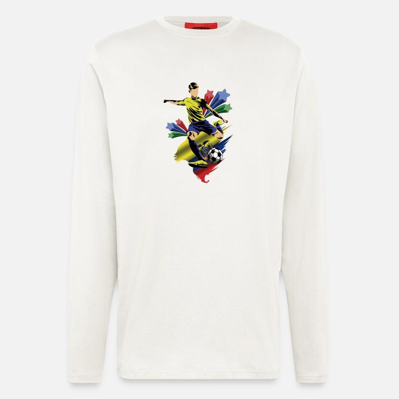 Ecuador - Ecuador - Flags - Longsleeve - made by SPREAD - OFF WHITE
