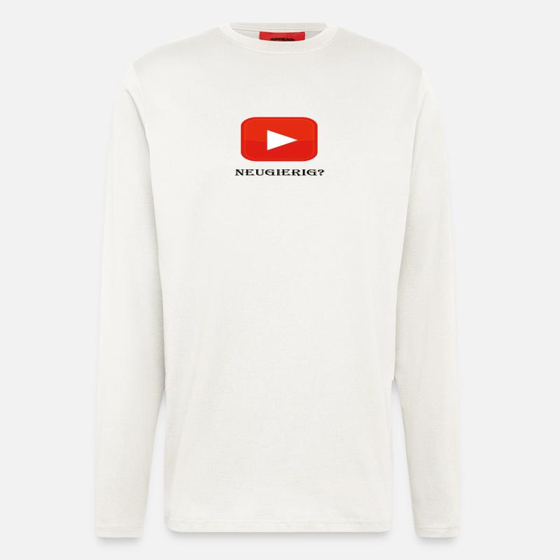 youtube - Langarmshirt - made by SPREAD  - OFF WHITE