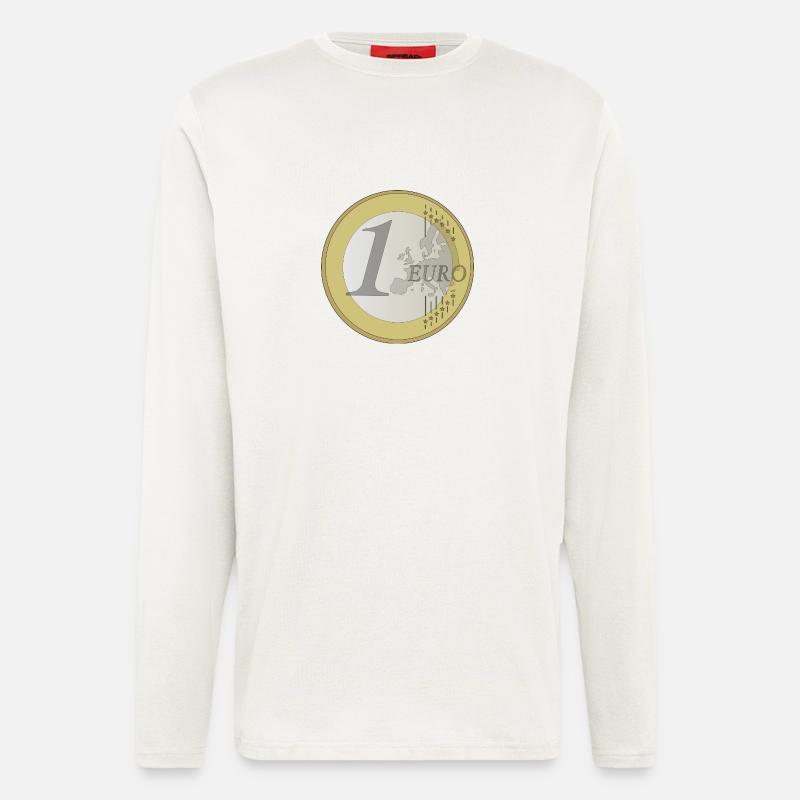 Euro - Langarmshirt - made by SPREAD  - OFF WHITE