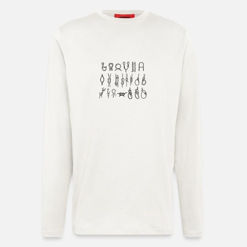 Knoten - Langarmshirt - made by SPREAD  - OFF WHITE