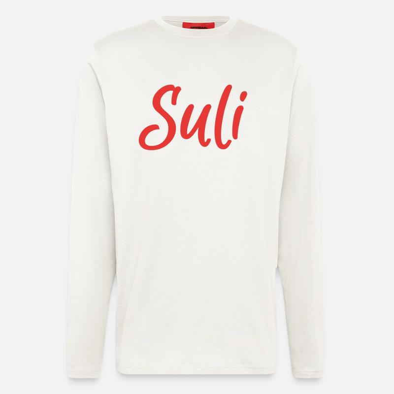 Suli ( Suli ) - Manches longues bio décontracté fabriqué en UE - OFF WHITE