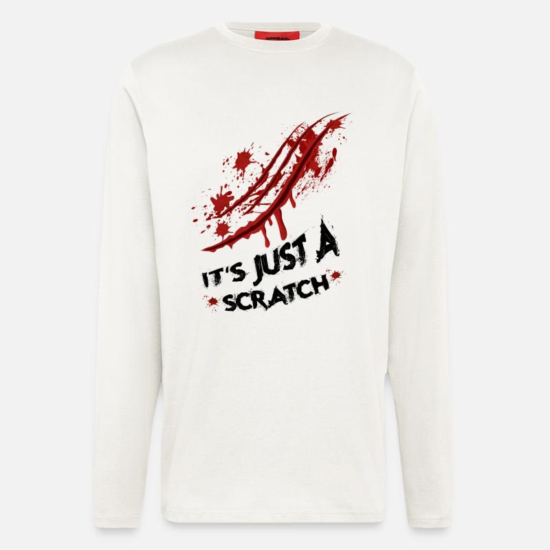 Just a scratch - Longsleeve - made by SPREAD  - OFF WHITE
