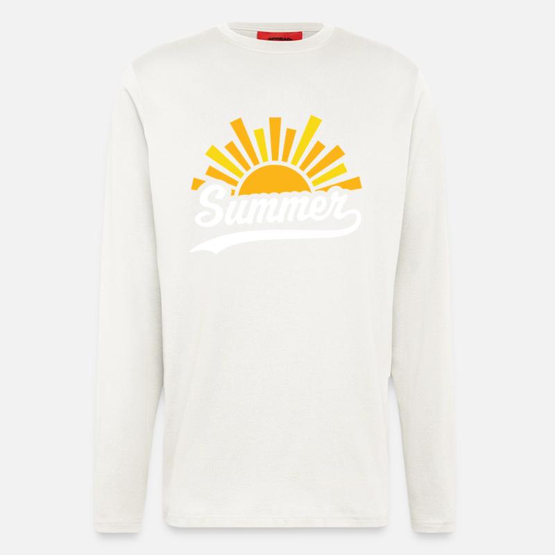 Summer Sun - Longsleeve - made by SPREAD  - OFF WHITE