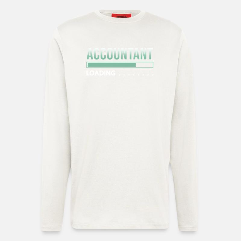 Buchhalter - Langarmshirt - made by SPREAD  - OFF WHITE