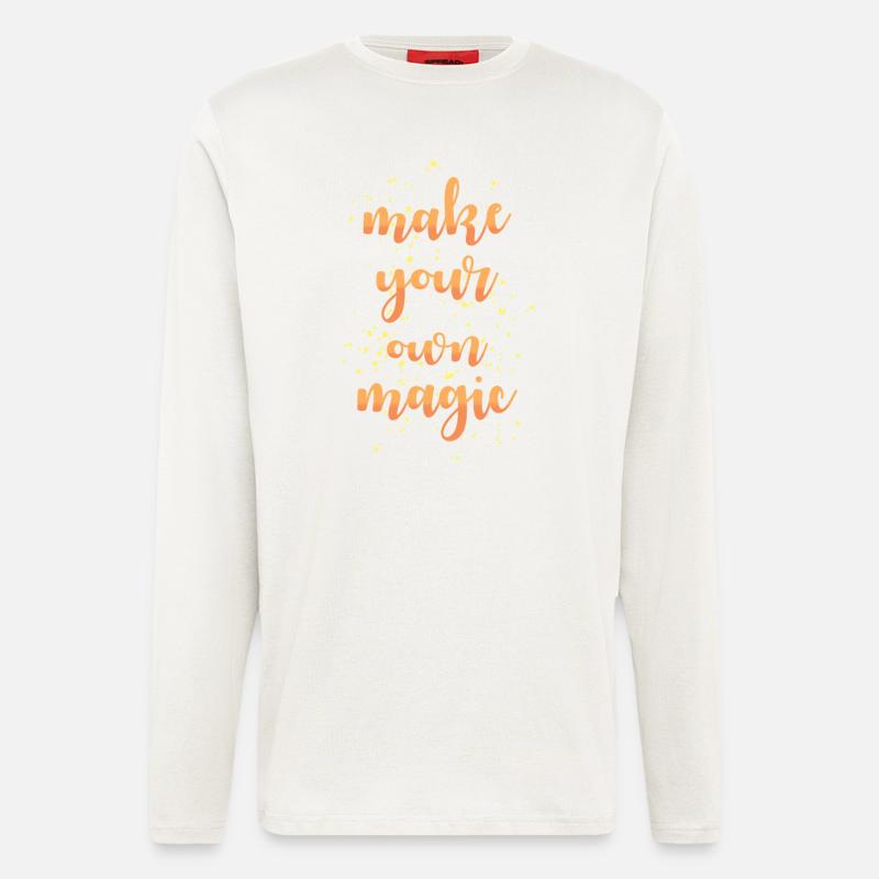Magie Spruch - Langarmshirt - made by SPREAD  - OFF WHITE