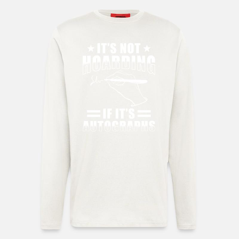 Autogrammjäger - Langarmshirt - made by SPREAD  - OFF WHITE