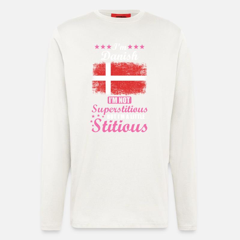Dane Mrs. Superstitious Stitious - Longsleeve - made by SPREAD  - OFF WHITE