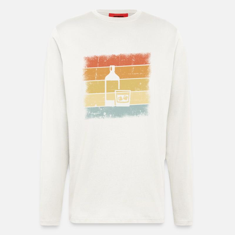 Whisky Geschenke - Langarmshirt - made by SPREAD  - OFF WHITE