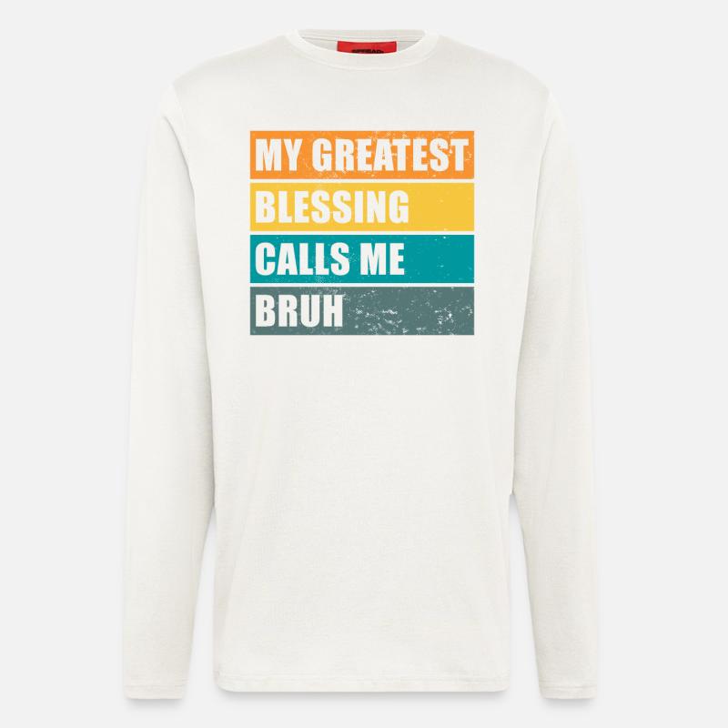 Bruh - Langarmshirt - made by SPREAD  - OFF WHITE