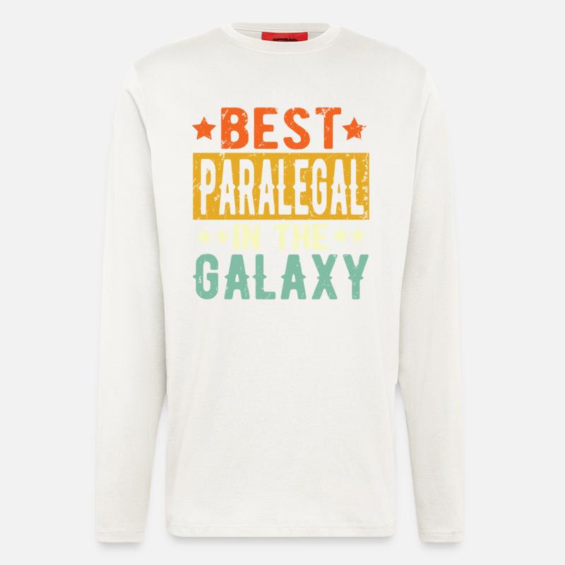 Best paralegal ever - Longsleeve - made by SPREAD - OFF WHITE