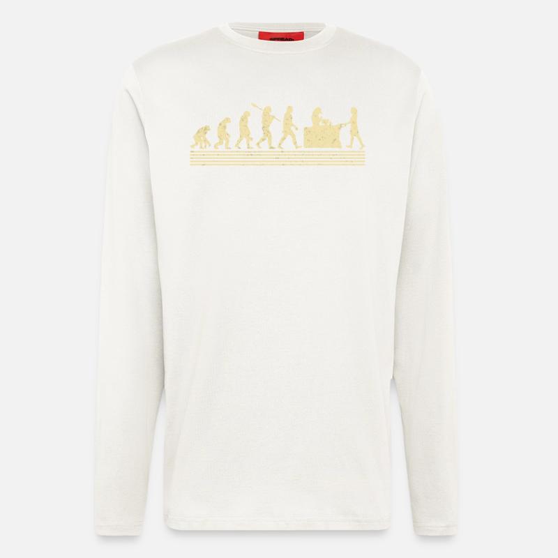 Cashier evolution - Longsleeve - made by SPREAD  - OFF WHITE