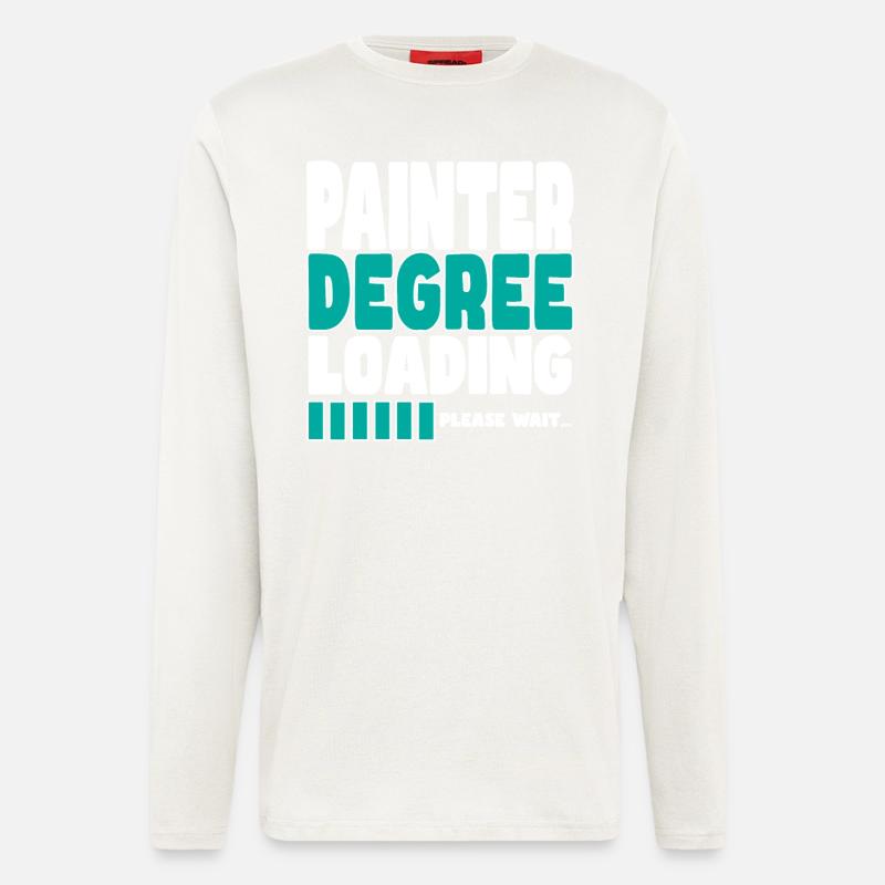 Painter invites training - Longsleeve - made by SPREAD  - OFF WHITE