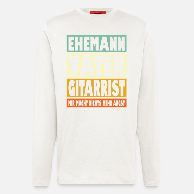Gärtner Vater Ehemann Held - Langarmshirt - made by SPREAD  - OFF WHITE