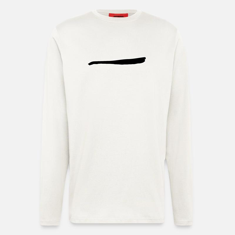 Korean letter Eu - Longsleeve - made by SPREAD - OFF WHITE