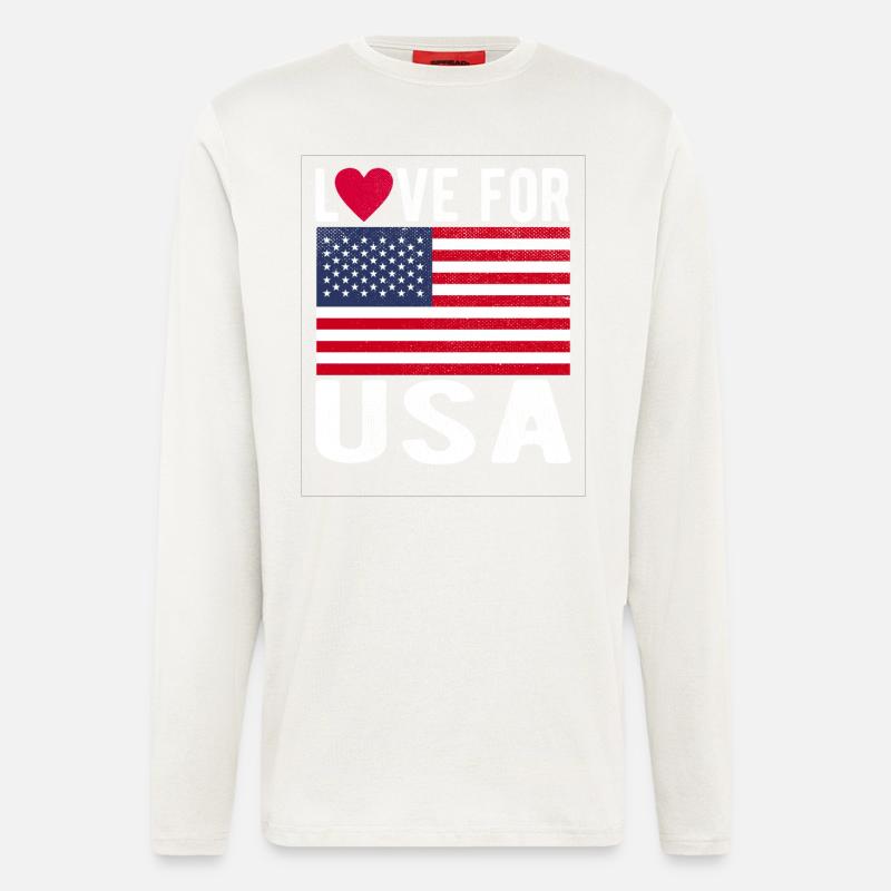 Deer Flag - Longsleeve - made by SPREAD  - OFF WHITE