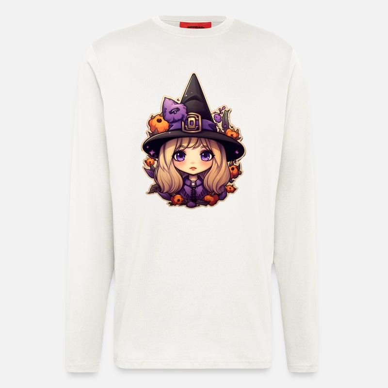Hexen Anime - Langarmshirt - made by SPREAD  - OFF WHITE