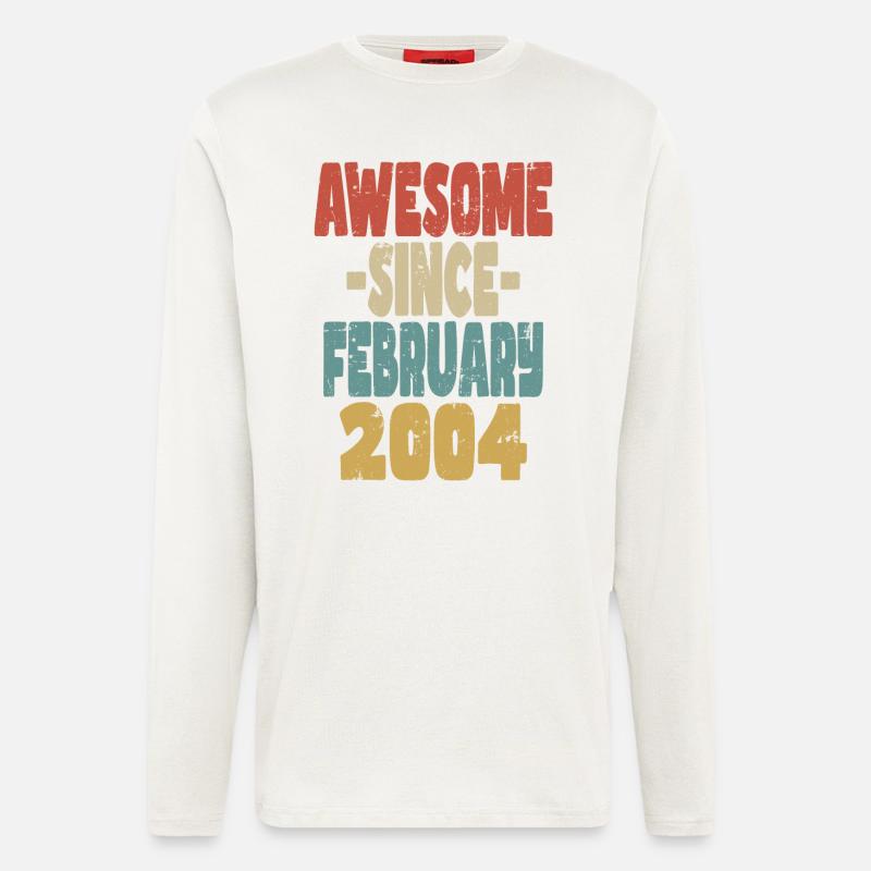 Awesome February 2004 - Longsleeve - made by SPREAD - OFF WHITE