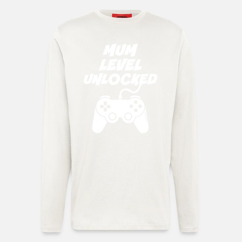 Mutter-Level freigeschaltet - Langarmshirt - made by SPREAD  - OFF WHITE