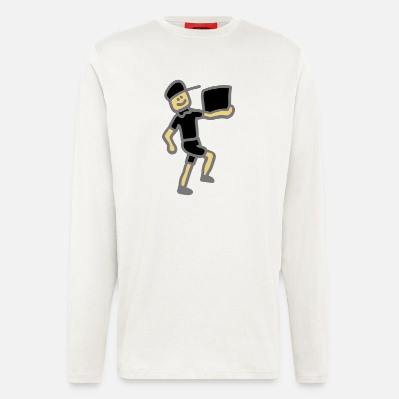 Parcel post 3 - Longsleeve - made by SPREAD  - OFF WHITE
