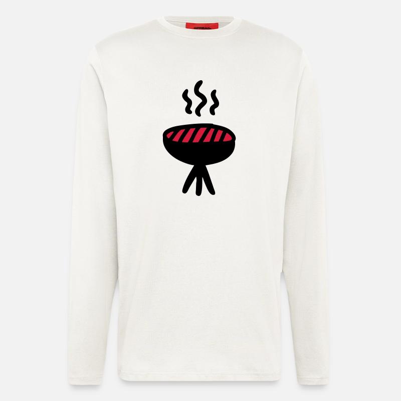 Grid - Longsleeve - made by SPREAD  - OFF WHITE