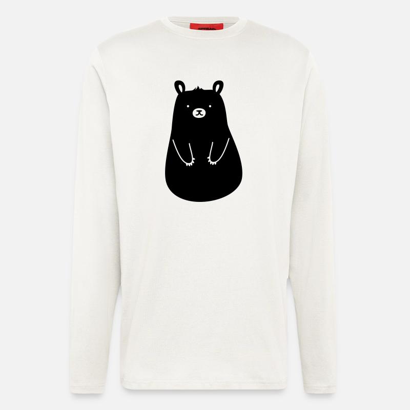 Kleiner Bär - Langarmshirt - made by SPREAD  - OFF WHITE