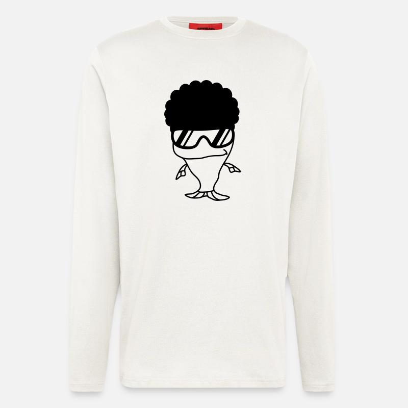 Funky Fish - Langarmshirt - made by SPREAD  - OFF WHITE
